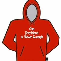 Bewild Cool Funny & Offensive One Boyfriend Hoodie