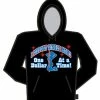 Bewild Cool Funny & Offensive One Dollar At A Time Hoodie
