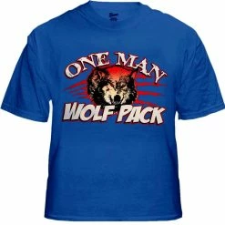 Bewild One Man Wolf Pack "Growl" T-Shirt 14 Bewild One Man Wolf Pack