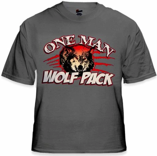 Bewild One Man Wolf Pack "Growl" T-Shirt 15 Bewild One Man Wolf Pack