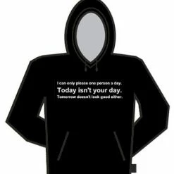 Bewild ...One Person A Day Hoodie Cool Funny & Offensive