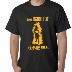 Bewild One Shot One Kill Sniper Mens T-shirt 12 Bewild One Shot One Kill Sniper Mens T-shirt