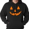 Bewild Halloween Hoodie - Orange Jack O' Lantern Adult Hoodie