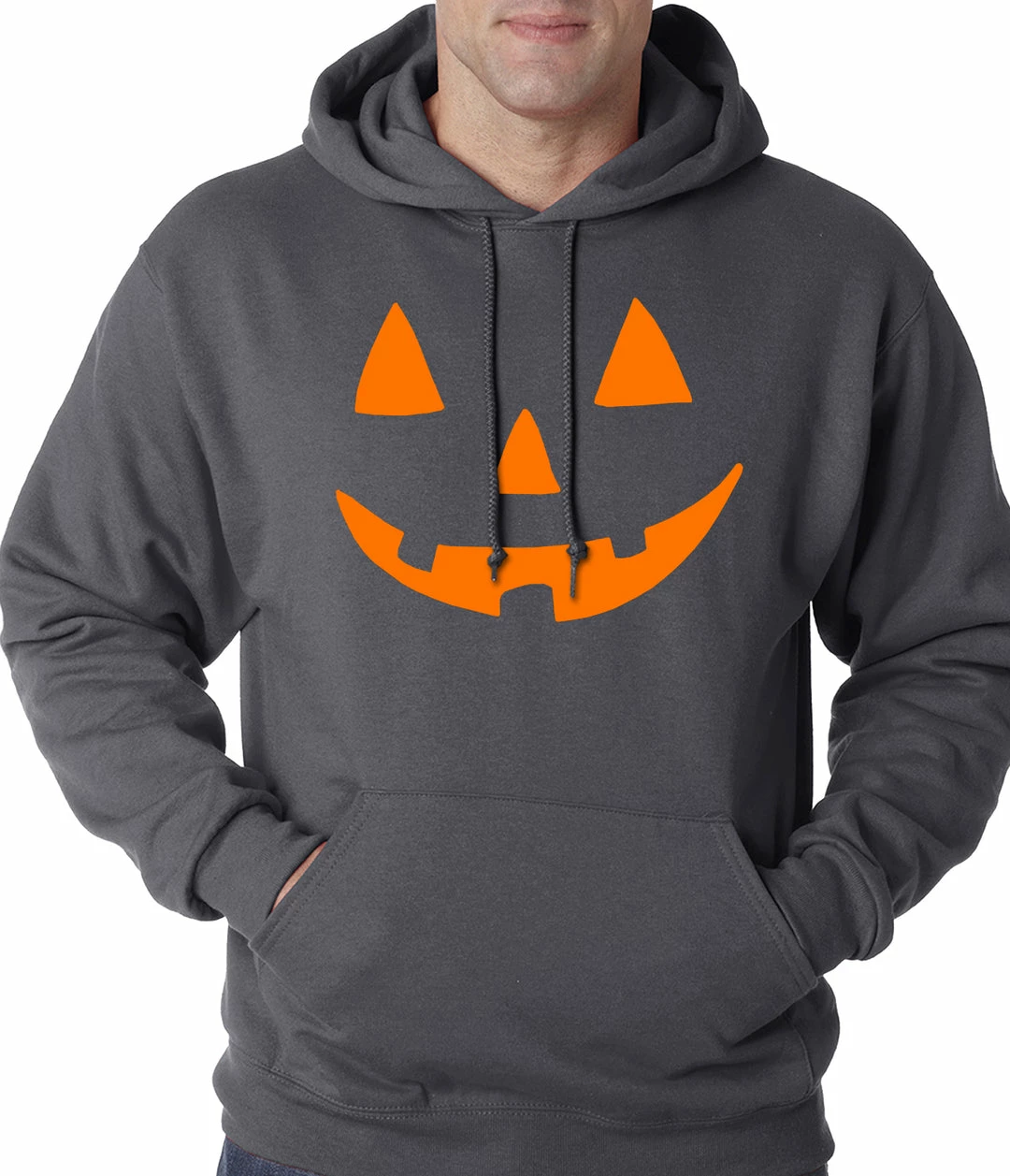 Bewild Halloween Hoodie - Orange Jack O' Lantern Adult Hoodie 5 Bewild Halloween Hoodie - Orange Jack O' Lantern Adult Hoodie