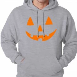 Bewild Halloween Hoodie - Orange Jack O' Lantern Adult Hoodie 11 Bewild Halloween Hoodie - Orange Jack O' Lantern Adult Hoodie