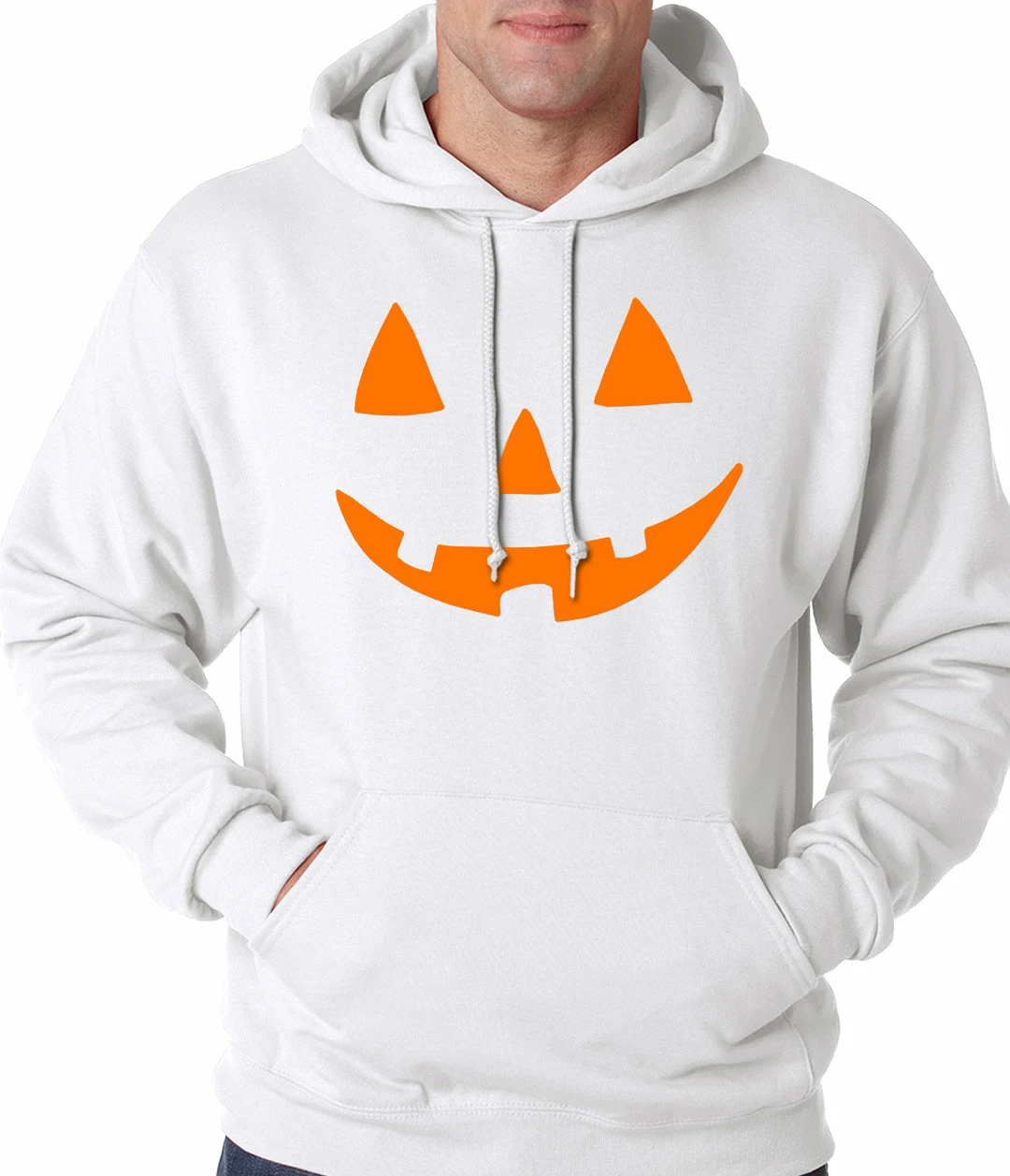 Bewild Halloween Hoodie - Orange Jack O' Lantern Adult Hoodie 8 Bewild Halloween Hoodie - Orange Jack O' Lantern Adult Hoodie