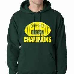 Bewild Sport Inspiration Oregon Football Champions Adult Hoodie
