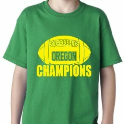 Bewild Oregon Football Champions Kids T-shirt Sport Inspiration