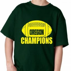 Bewild Oregon Football Champions Kids T-shirt Sport Inspiration