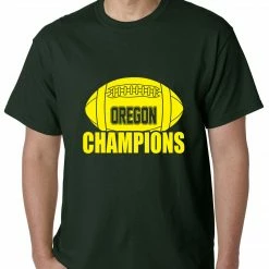 Bewild Oregon Football Champions Mens T-shirt