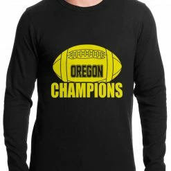 Bewild Sport Inspiration Oregon Football Champions Thermal Shirt