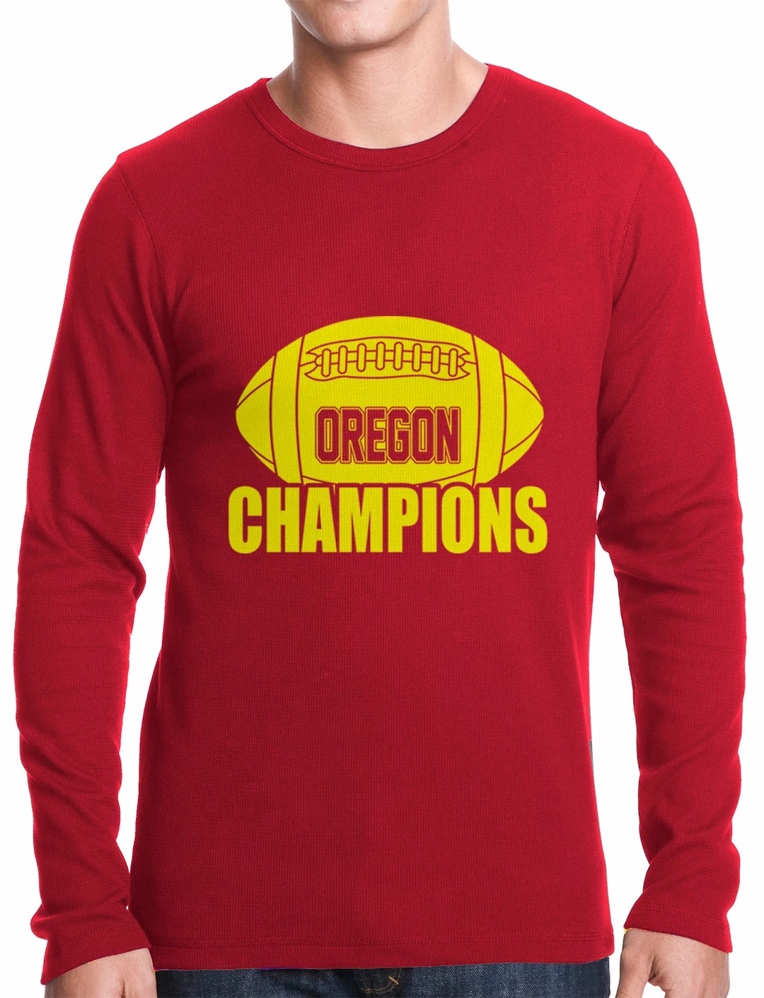 Bewild Sport Inspiration Oregon Football Champions Thermal Shirt 5 Bewild Sport Inspiration Oregon Football Champions Thermal Shirt