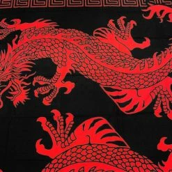 Bewild Oriental Twin Dragon Tapestry Tapestries