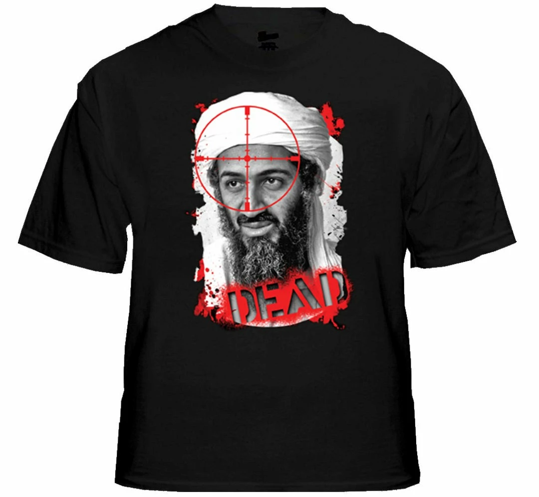 Bewild Cool Funny & Offensive Osama Bin Laden Is Dead - DEAD T-Shirt 4 Bewild Cool Funny & Offensive Osama Bin Laden Is Dead - DEAD T-Shirt