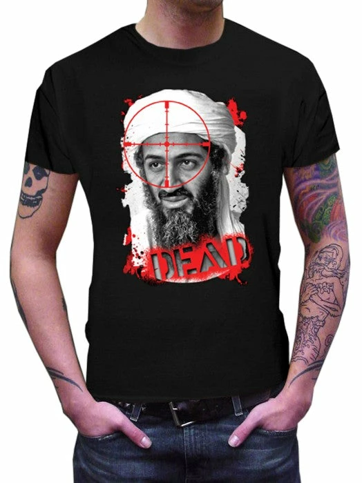 Bewild Cool Funny & Offensive Osama Bin Laden Is Dead - DEAD T-Shirt 10 Bewild Cool Funny & Offensive Osama Bin Laden Is Dead - DEAD T-Shirt