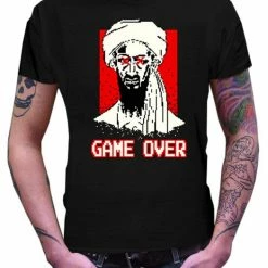 Bewild Osama Bin Laden Is Dead - Game Over T-Shirt Cool Funny & Offensive
