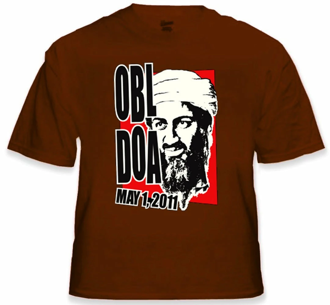 Bewild Osama Bin Laden KIA - Dead On Arrival T-Shirt Cool Funny & Offensive 6 Bewild Osama Bin Laden KIA - Dead On Arrival T-Shirt Cool Funny & Offensive
