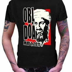 Bewild Osama Bin Laden KIA - Dead On Arrival T-Shirt Cool Funny & Offensive 19 Bewild Osama Bin Laden KIA - Dead On Arrival T-Shirt Cool Funny & Offensive