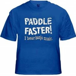 Bewild Paddle Faster I Hear Banjo Music T-Shirt :: From The Movie