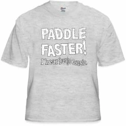 Bewild Paddle Faster I Hear Banjo Music T-Shirt :: From The Movie