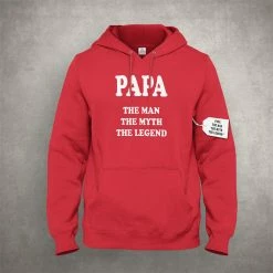 Bewild Papa - The Man, The Myth, The Legend Fathers Day Adult Hoodie Positive Reinforcement