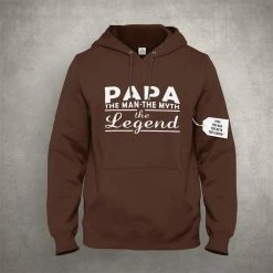 Bewild Papa - The Man, The Myth, The Legend® Fathers Day Mens Hoodie #1741