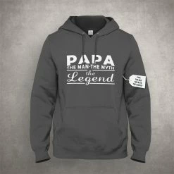 Bewild Papa - The Man, The Myth, The Legend® Fathers Day Mens Hoodie #1741