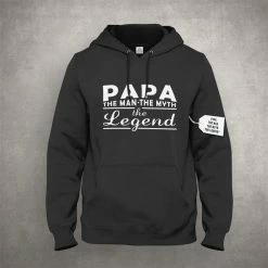 Bewild Papa - The Man, The Myth, The Legend® Fathers Day Mens Hoodie #1741