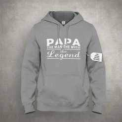 Bewild Papa - The Man, The Myth, The Legend® Fathers Day Mens Hoodie #1741