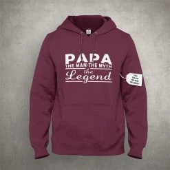 Bewild Papa - The Man, The Myth, The Legend® Fathers Day Mens Hoodie #1741