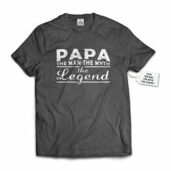 Bewild Papa - The Man, The Myth, The Legend® Fathers Day Mens T-shirt #1741