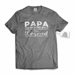 Bewild Papa - The Man, The Myth, The Legend® Fathers Day Mens T-shirt #1741