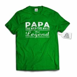 Bewild Papa - The Man, The Myth, The Legend® Fathers Day Mens T-shirt #1741