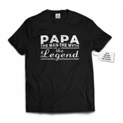 Bewild Papa - The Man, The Myth, The Legend® Fathers Day Mens T-shirt #1741