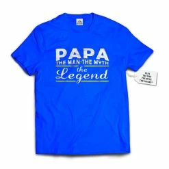 Bewild Papa - The Man, The Myth, The Legend® Fathers Day Mens T-shirt #1741