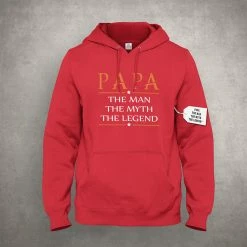 Positive Reinforcement Papa The Man The Myth The Legend® Mens Bewild Hoodie