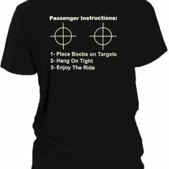 Bewild Passenger Instructions Mens T-Shirt (Back Print) 15 Bewild Passenger Instructions Mens T-Shirt (Back Print)
