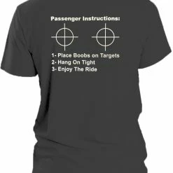 Bewild Passenger Instructions Mens T-Shirt (Back Print) 17 Bewild Passenger Instructions Mens T-Shirt (Back Print)