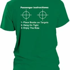 Bewild Passenger Instructions Mens T-Shirt (Back Print) 18 Bewild Passenger Instructions Mens T-Shirt (Back Print)