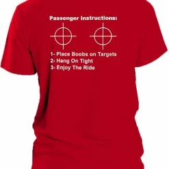 Bewild Passenger Instructions Mens T-Shirt (Back Print) 22 Bewild Passenger Instructions Mens T-Shirt (Back Print)