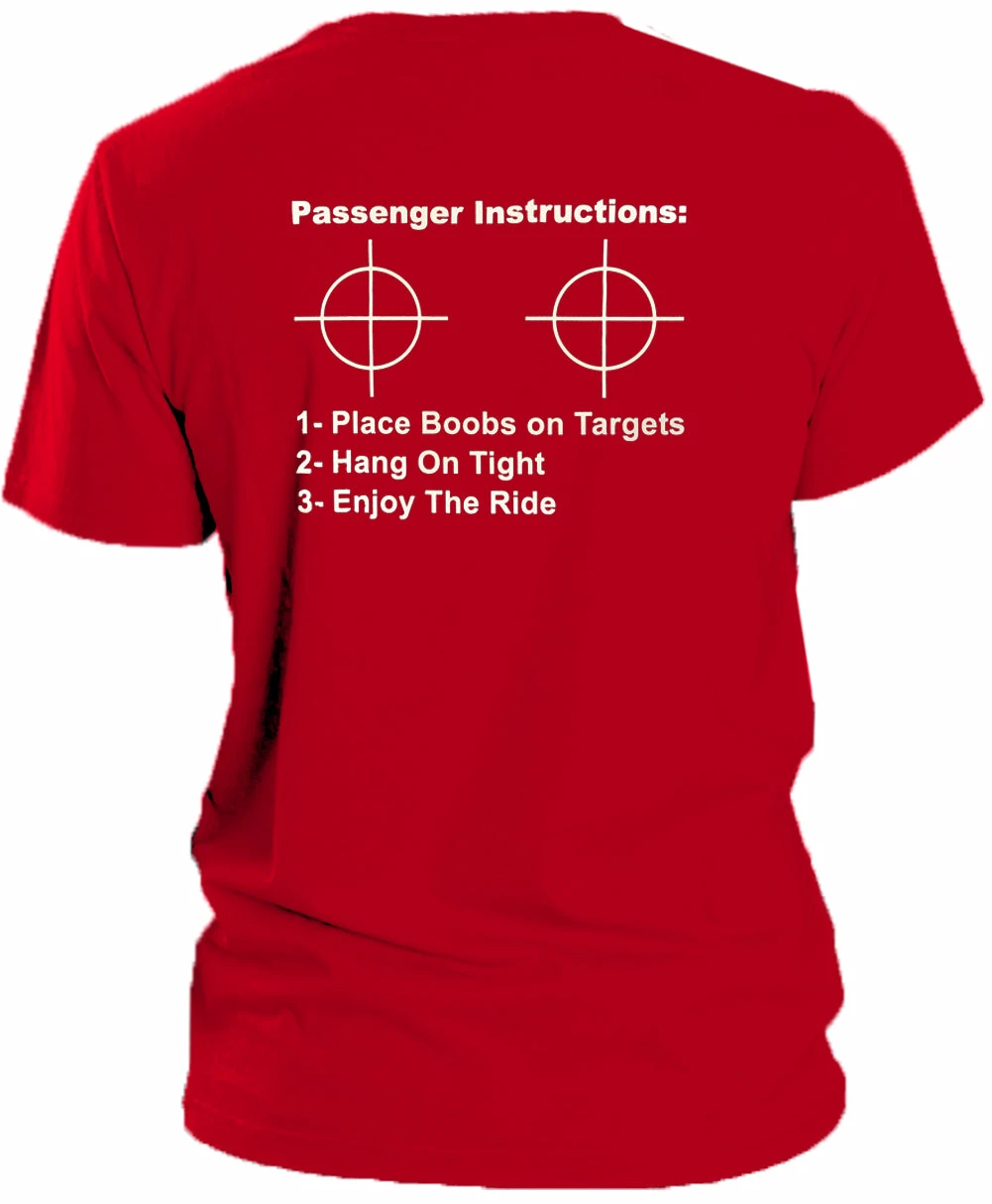 Bewild Passenger Instructions Mens T-Shirt (Back Print) 12 Bewild Passenger Instructions Mens T-Shirt (Back Print)