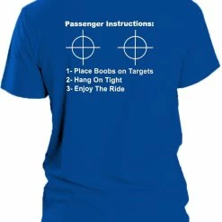 Bewild Passenger Instructions Mens T-Shirt (Back Print) 23 Bewild Passenger Instructions Mens T-Shirt (Back Print)