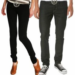 Bewild Peace Sign Belt Buckle With FREE Leather Belt Belt Buckles