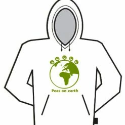 Bewild Peas On The Earth Hoodie Cool Funny & Offensive