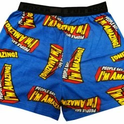Bewild Men's Boxers People Say I'm Amazing Boxer Shorts