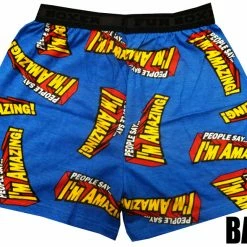 Bewild Men's Boxers People Say I'm Amazing Boxer Shorts