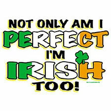 Bewild St.Patricks Day Perfect And Irish Too Womens T-Shirt