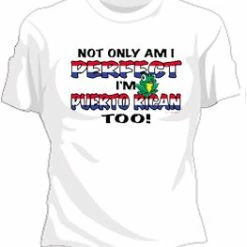 Bewild Perfect And Puerto Rican Girls T-Shirt