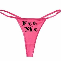 Bewild Thongs Pet Me Thong