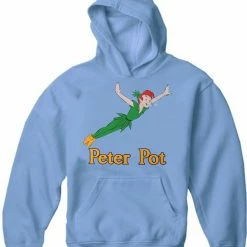 Bewild Cool Funny & Offensive Peter Pot Funny Adult Hoodie